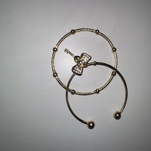 Elegant Bow Bracelet Set